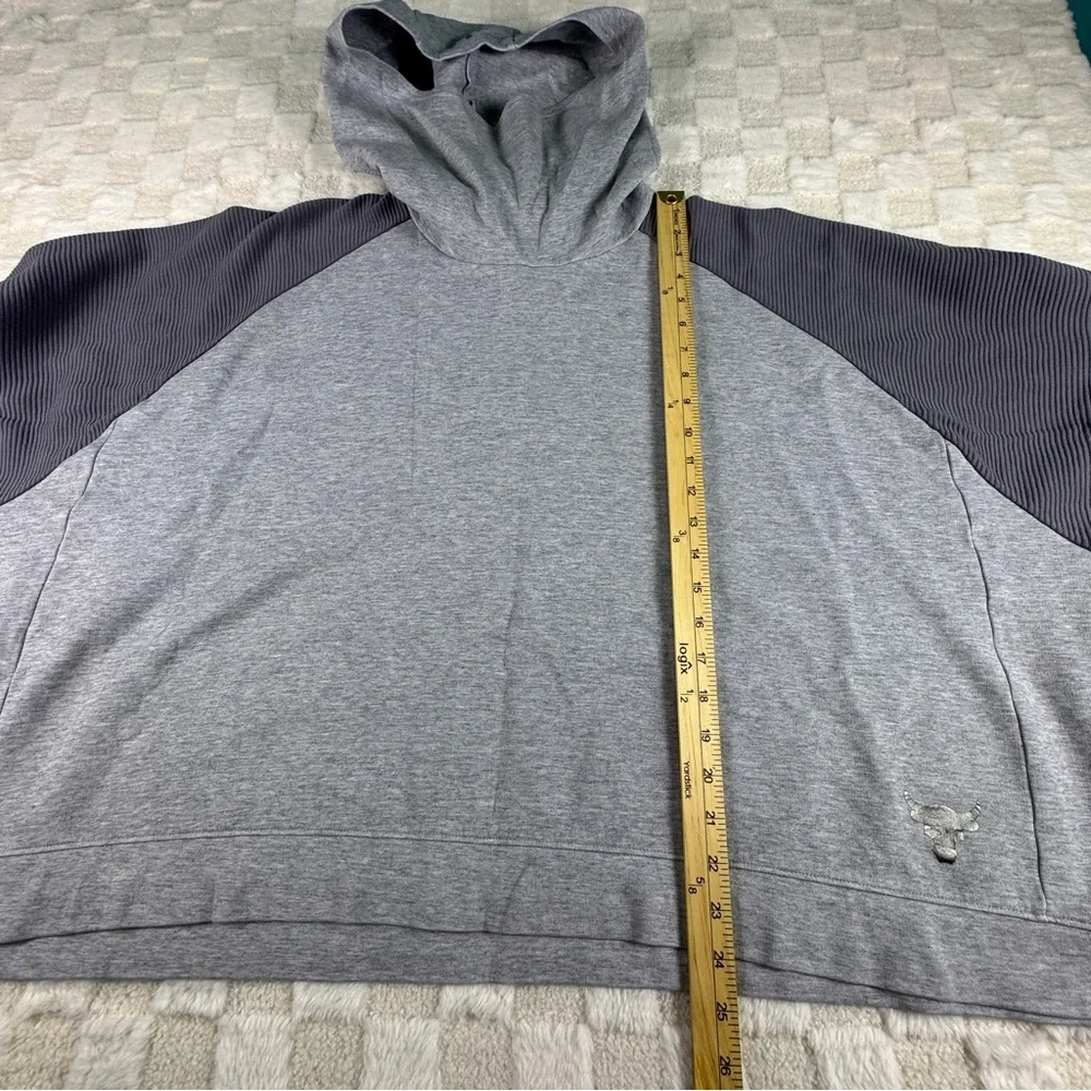 Under Armour Project Rock‎ Oversized All Day Hustle Hoodie Women's Large Gray